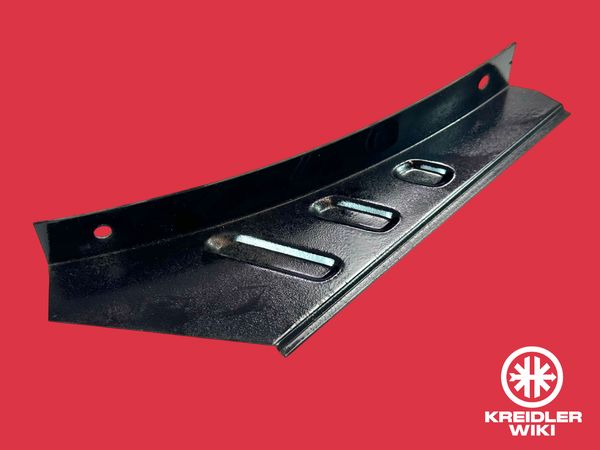 Afschermplaat rechts glanzend zwart 235.17.13/99